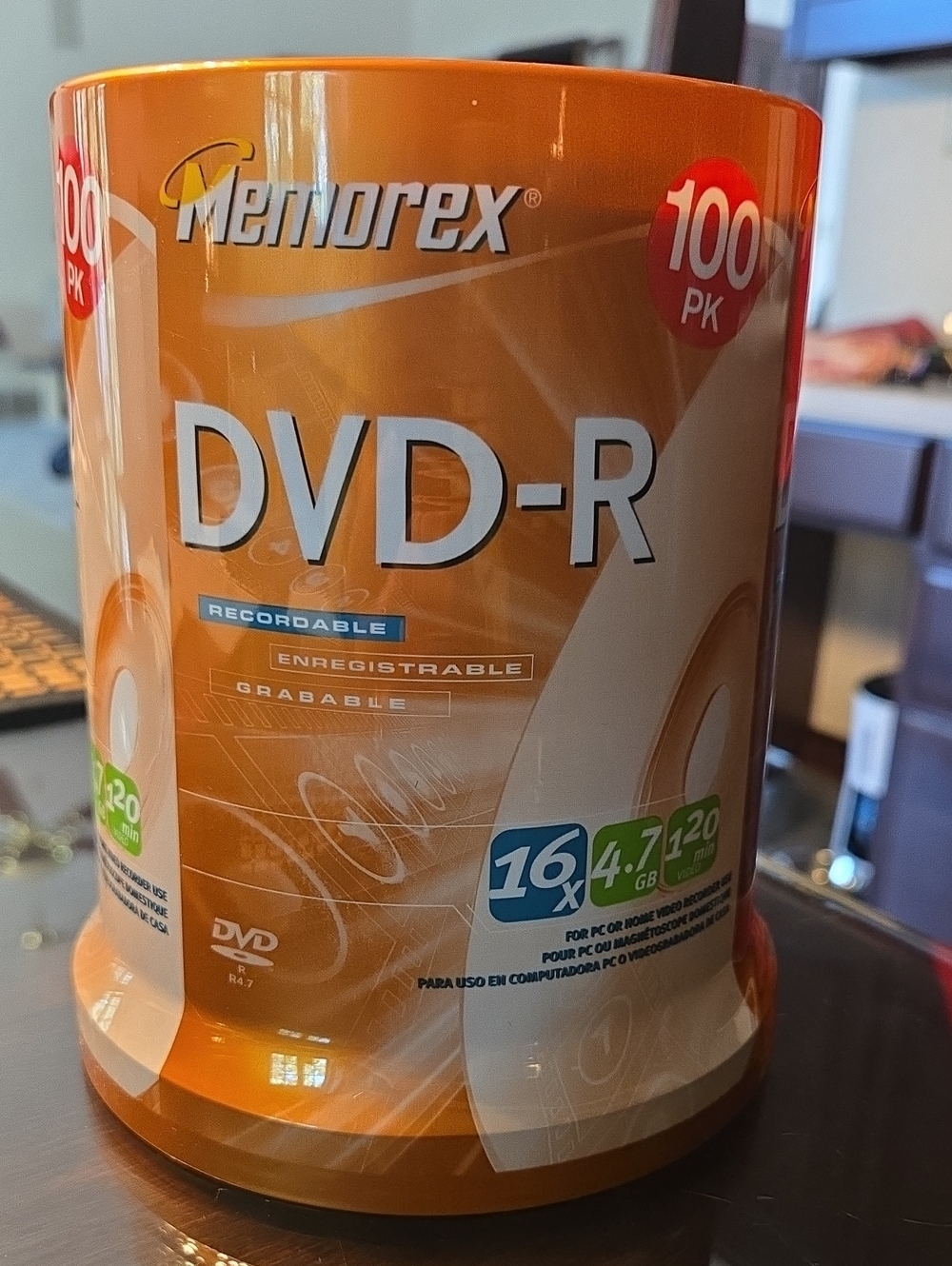 Memorex DVD-R 100-Pack - Recordable Discs
